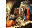The Nativity (detail) - Botticelli